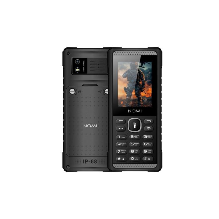 Мобільний телефон Nomi i2420 Black Grey