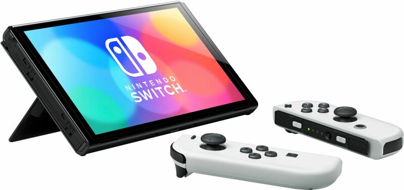 Ігрова консоль Nintendo Switch OLED (біла) (45496883386)