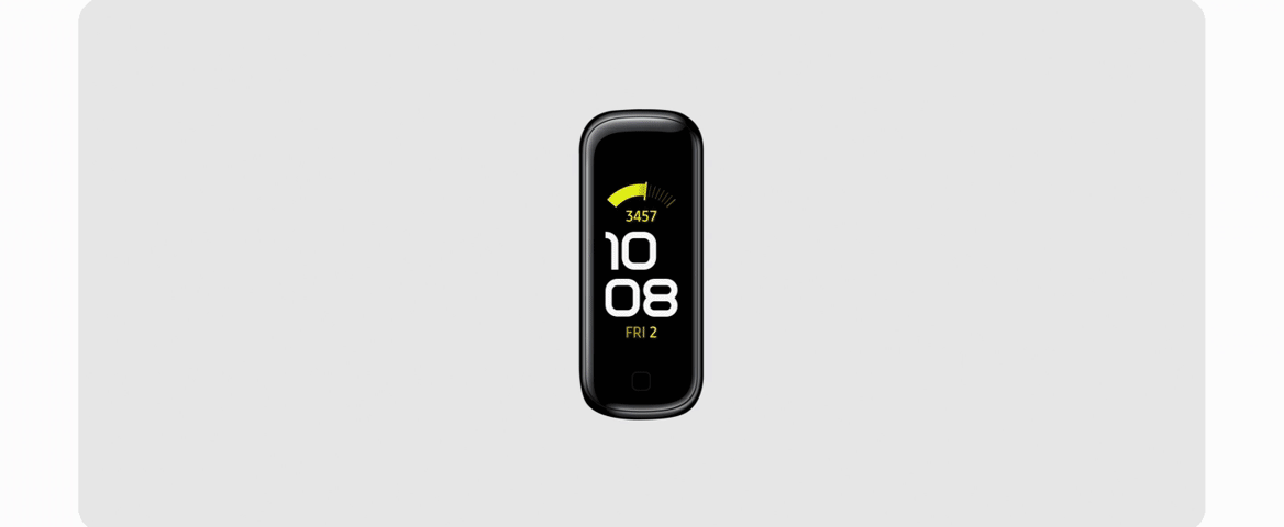Фітнес браслет Samsung Galaxy Fit3 SM-R390 Grey (SM-R390NZAASEK)