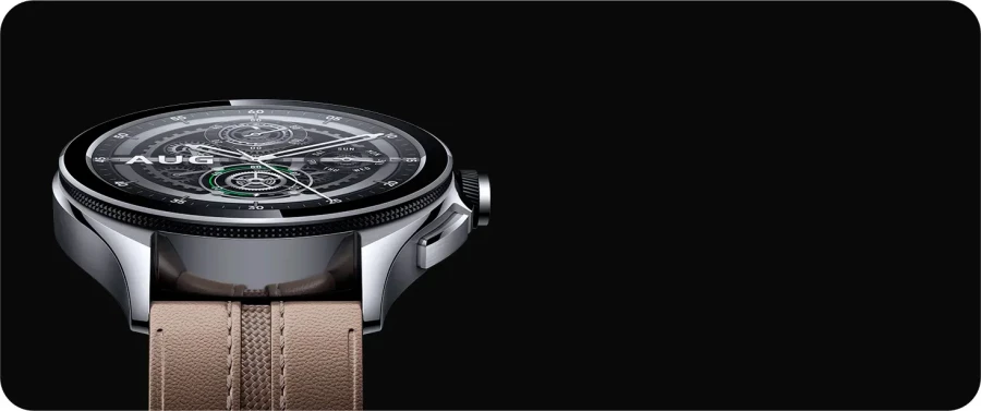 Смарт-годинник Xiaomi Watch 2 Pro Bluetooth Silver Case with Brown Leather Strap (1006733)