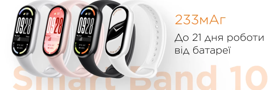 Фітнес браслет Xiaomi Smart Band 10 BHR9999GL Рожевий (1146726)