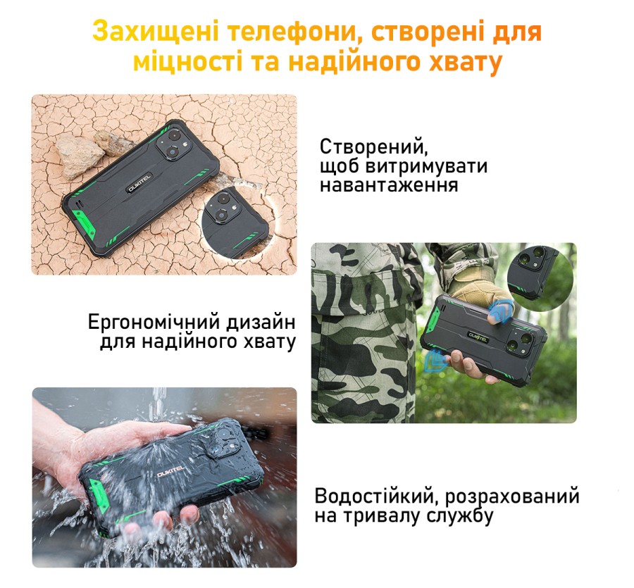 Мобільний телефон OUKITEL G2 4/64GB Black (6931940757744)
