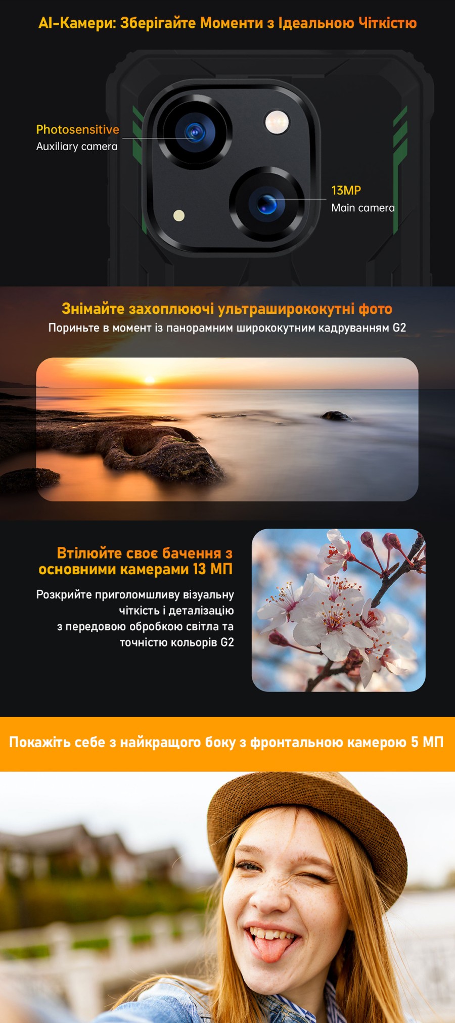 Мобільний телефон OUKITEL G2 4/64GB Black (6931940757744)