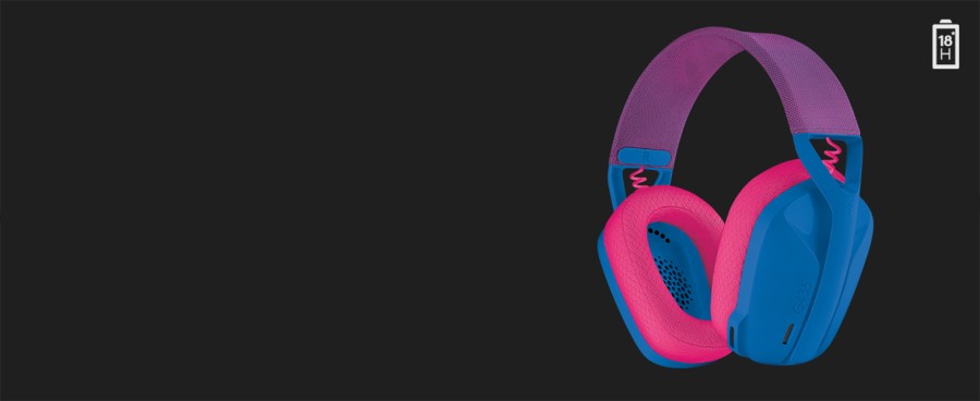 Навушники Logitech G435 Lightspeed Wireless Gaming Headset Black (981-001050)