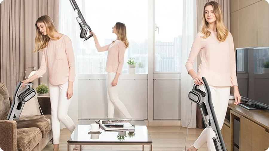 Пилосос Deerma Stick Vacuum Cleaner Cord Gray (DX700S)