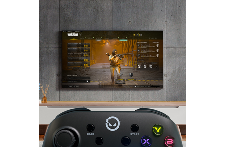 Геймпад Lorgar TRIX-510 PC iOS13 Android PS3 Bluetooth Black (LRG-GP510)