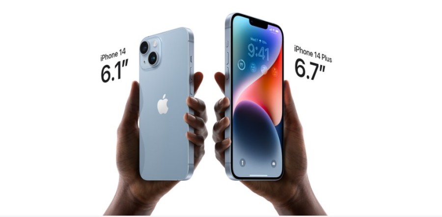 Мобільний телефон Apple iPhone 14 256GB Starlight (MPW43)