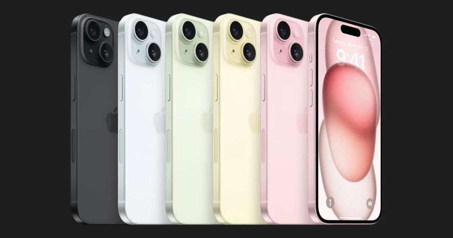 Мобільний телефон Apple iPhone 15 128GB Black (MTP03)