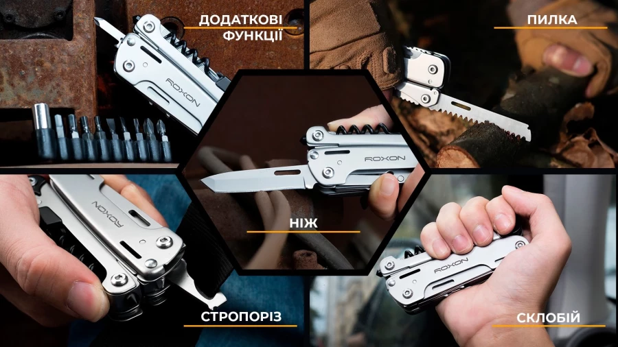 Мультитул Roxon Storm (S801S)