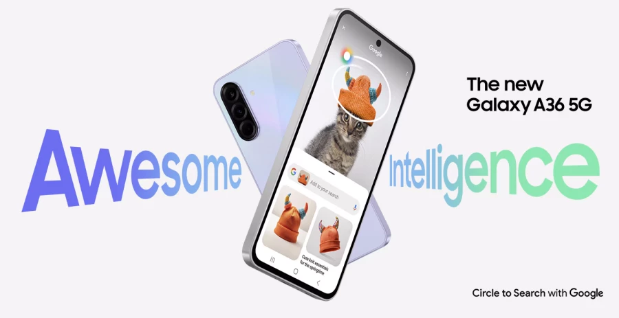 Мобільний телефон Samsung Galaxy A36 5G 8/256Gb Light Green (SM-A366BLGGEUC)