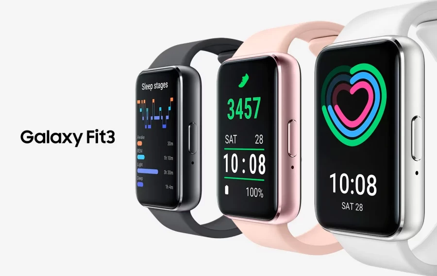 Фітнес браслет Samsung Galaxy Fit3 SM-R390 Grey (SM-R390NZAASEK)