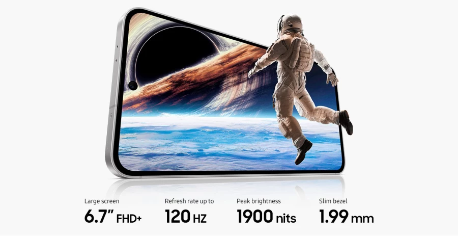Мобільний телефон Samsung Galaxy S24 FE 8/256Gb Mint (SM-S721BLGGEUC)