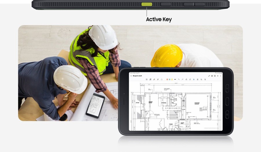 Планшет Samsung Galaxy Tab Active 5 X306B 6/128GB 5G (SM-X306BZGAEUC)