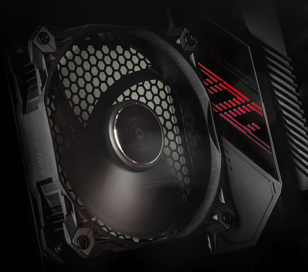 Корпусний вентилятор ASUS ROG STRIX XF 120, 250-1800rpm, 4pin PWM, 22.5dBa