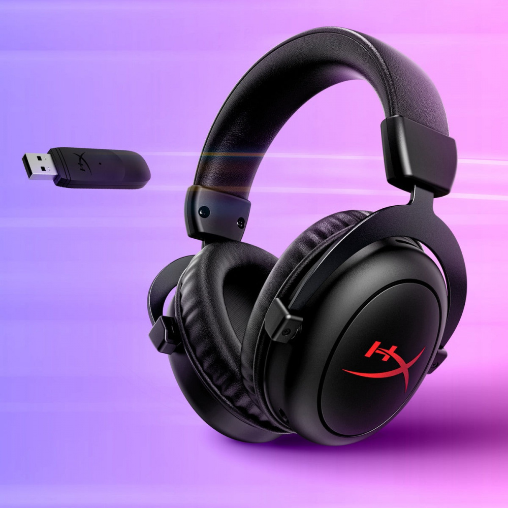 Ігрова гарнітура HyperX Cloud II Core WL, Black (6Y2G8AA)