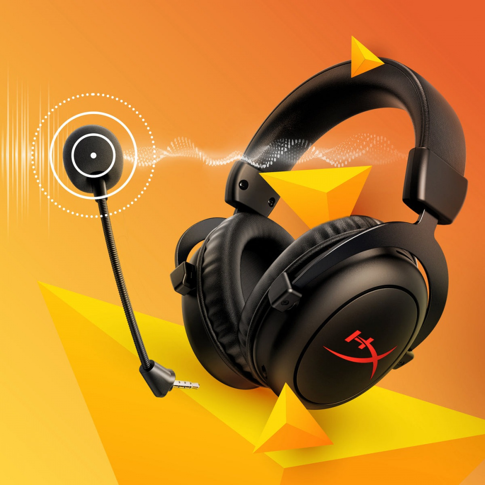 Ігрова гарнітура HyperX Cloud II Core WL, Black (6Y2G8AA)