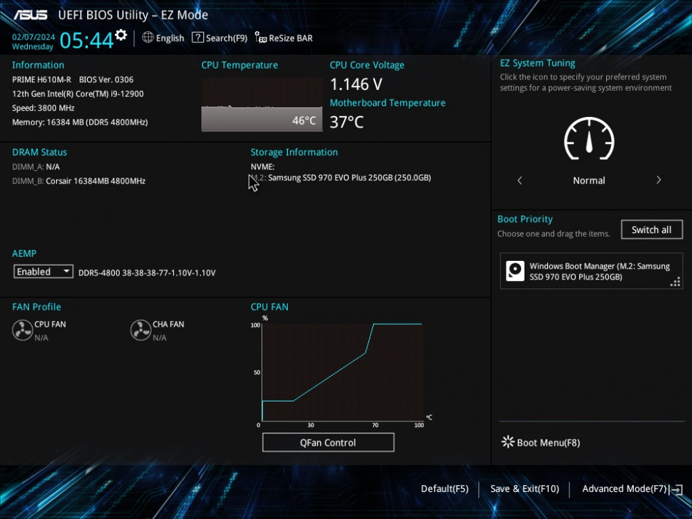 Материнська плата ASUS PRIME H610M-R-SI s1700 (90MB1GL0-M0ECY0)