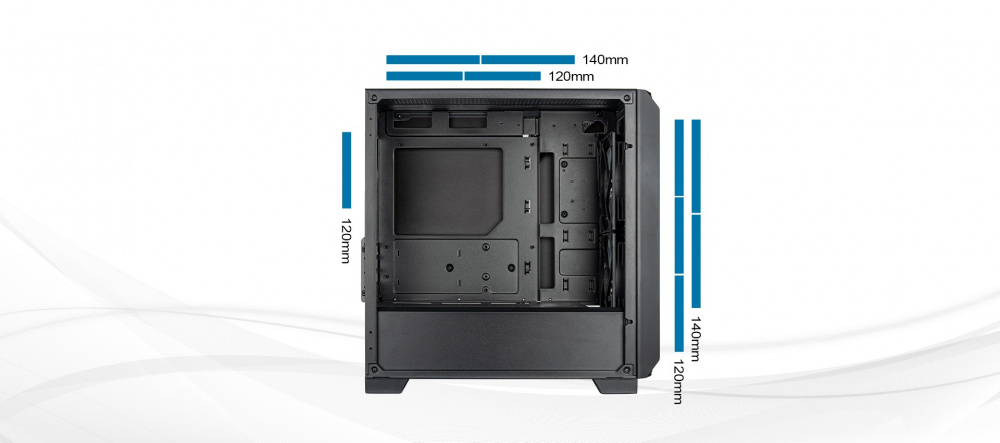 Корпус SilverStone FARA FA312Z-BG (SST-FA312Z-BG)