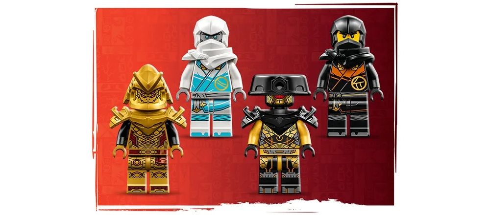 LEGO 71791 Ninjago Сила дракона Зейна: Гоночний автомобіль Кружитцу