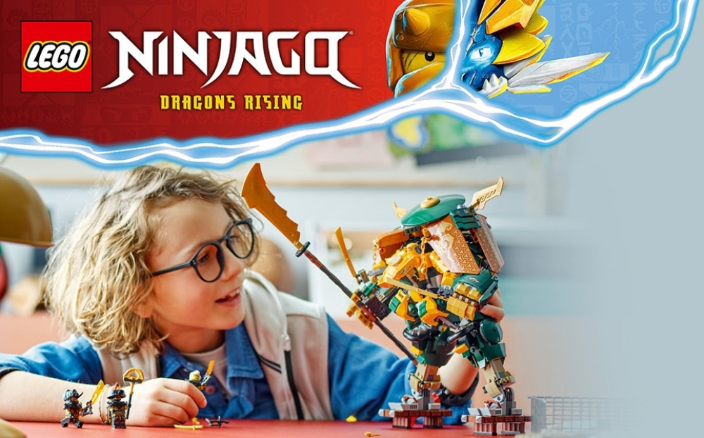 LEGO 71794 Ninjago Командні роботи ніндзя Ллойда та Арін