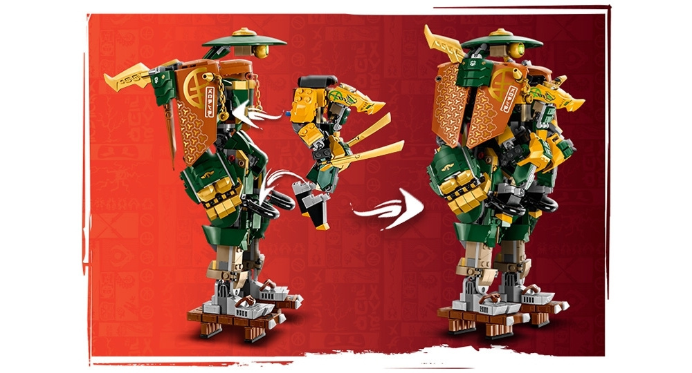 LEGO 71794 Ninjago Командні роботи ніндзя Ллойда та Арін