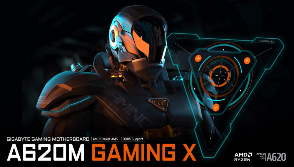 Материнська плата GIGABYTE A620M GAMING X sAM5 (A620M_GAMING_X)