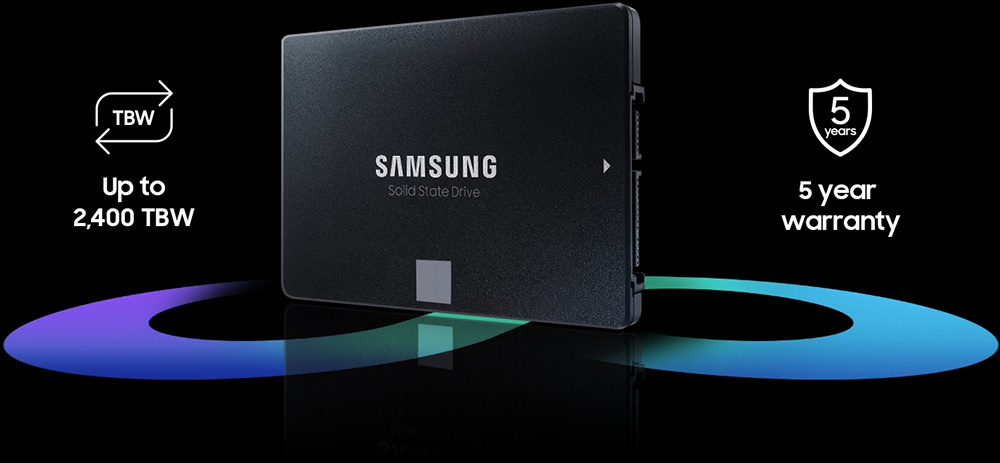 SSD Накопичувач SAMSUNG 250GB SATA V-NAND 2.5″ 3bit MLC 870 EVO (MZ-77E250B/EU)