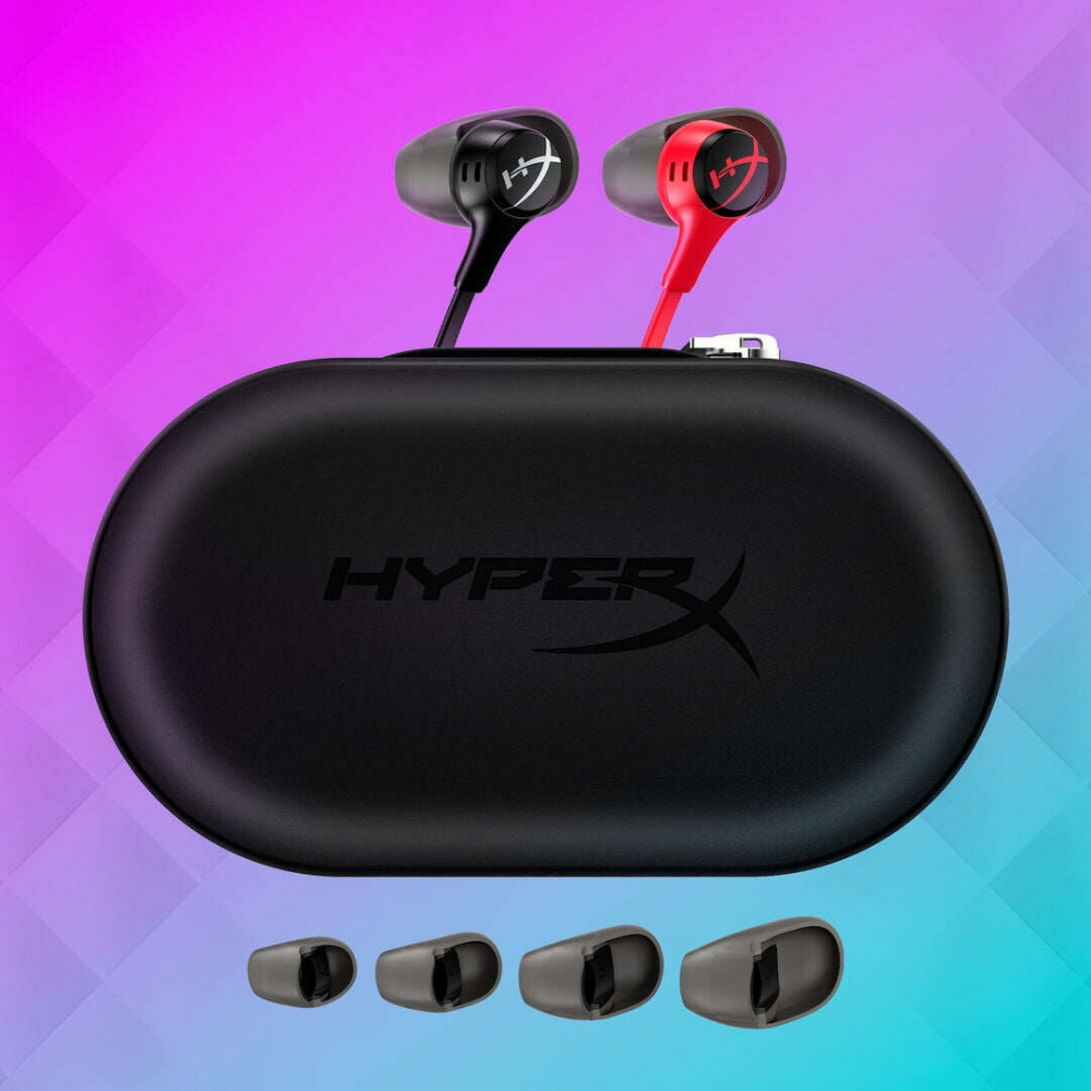 Ігрова гарнітура HyperX Cloud Earbuds II 3.5 мм Red (705L8AA)