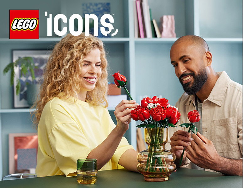 LEGO Icons Букет троянд 10328