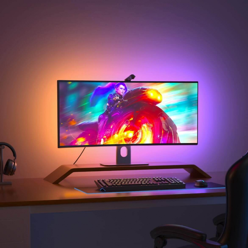 Набір адаптивного підсвічування Govee H604B DreamView G1 Gaming Light 24-29« RGB Сірий (B604B311)