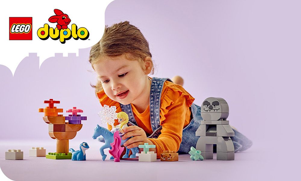 LEGO 10418 DUPLO Disney Ельза та Бруні в Зачарованому лісі