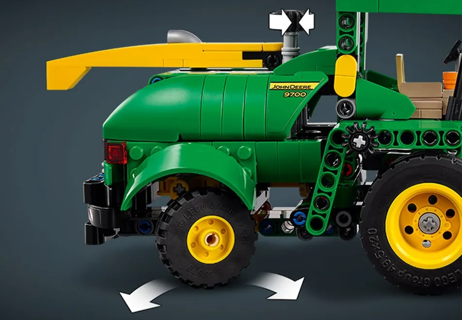 LEGO Technic Кормозбиральний комбайн John Deere 9700 42168