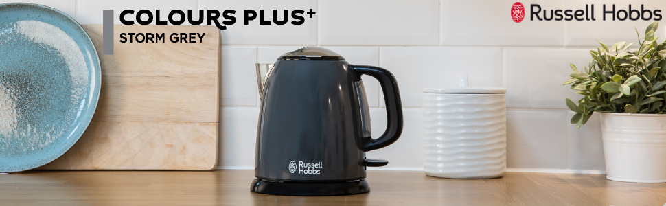 Електрочайник Russell Hobbs 24993-70 Colours Plus Mini Gray