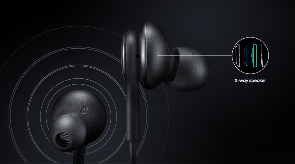 Гарнітура Samsung Earphones IA500 Black (EO-IA500BBEGRU)