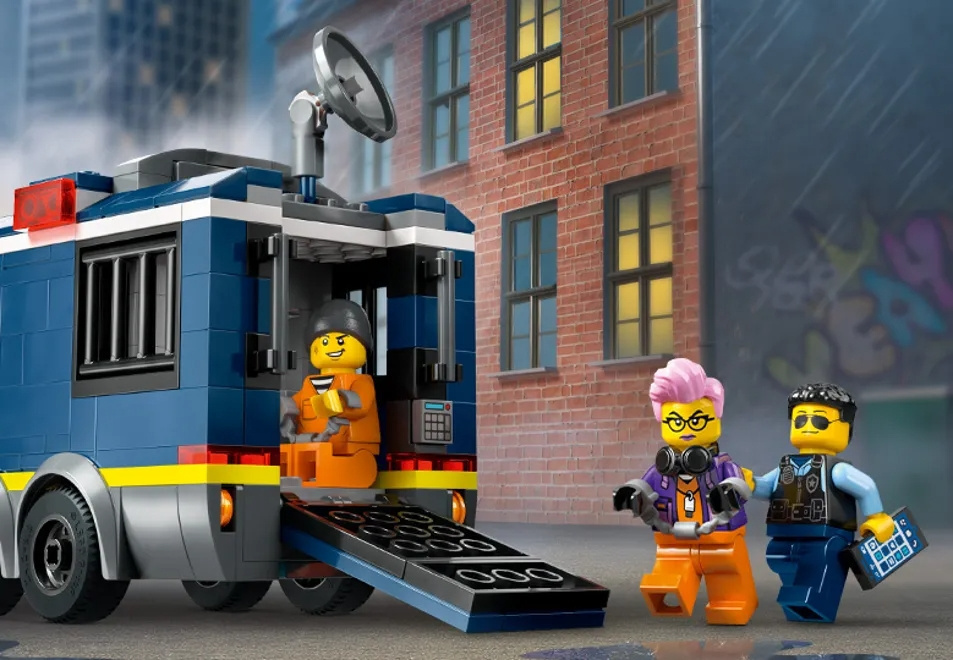 LEGO City Передвижная полицейская криминалистическая лаборатория 60418