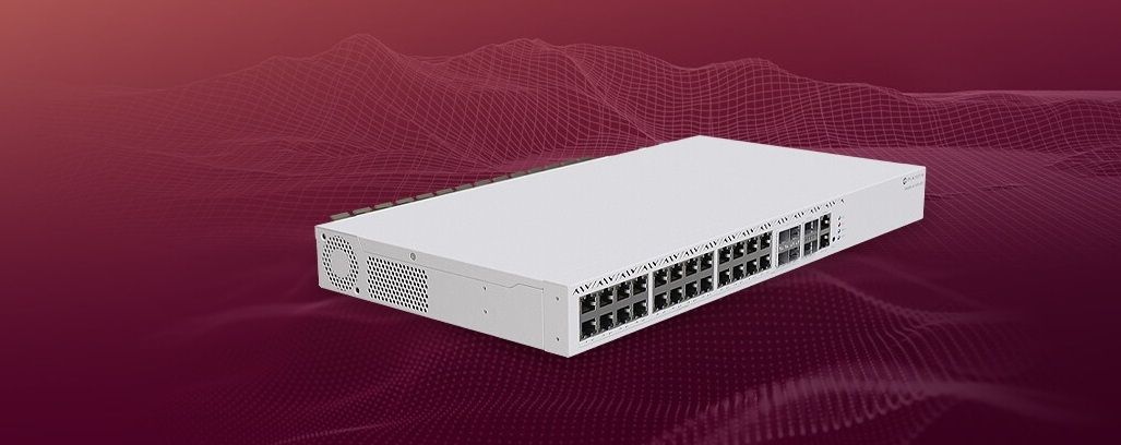 Комутатор MikroTik Cloud Router Switch CRS326-4C+20G+2Q+RM (CRS326-4C+20G+2Q+RM)