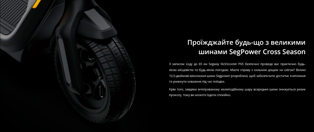 Електросамокат Segway-Ninebot P65E