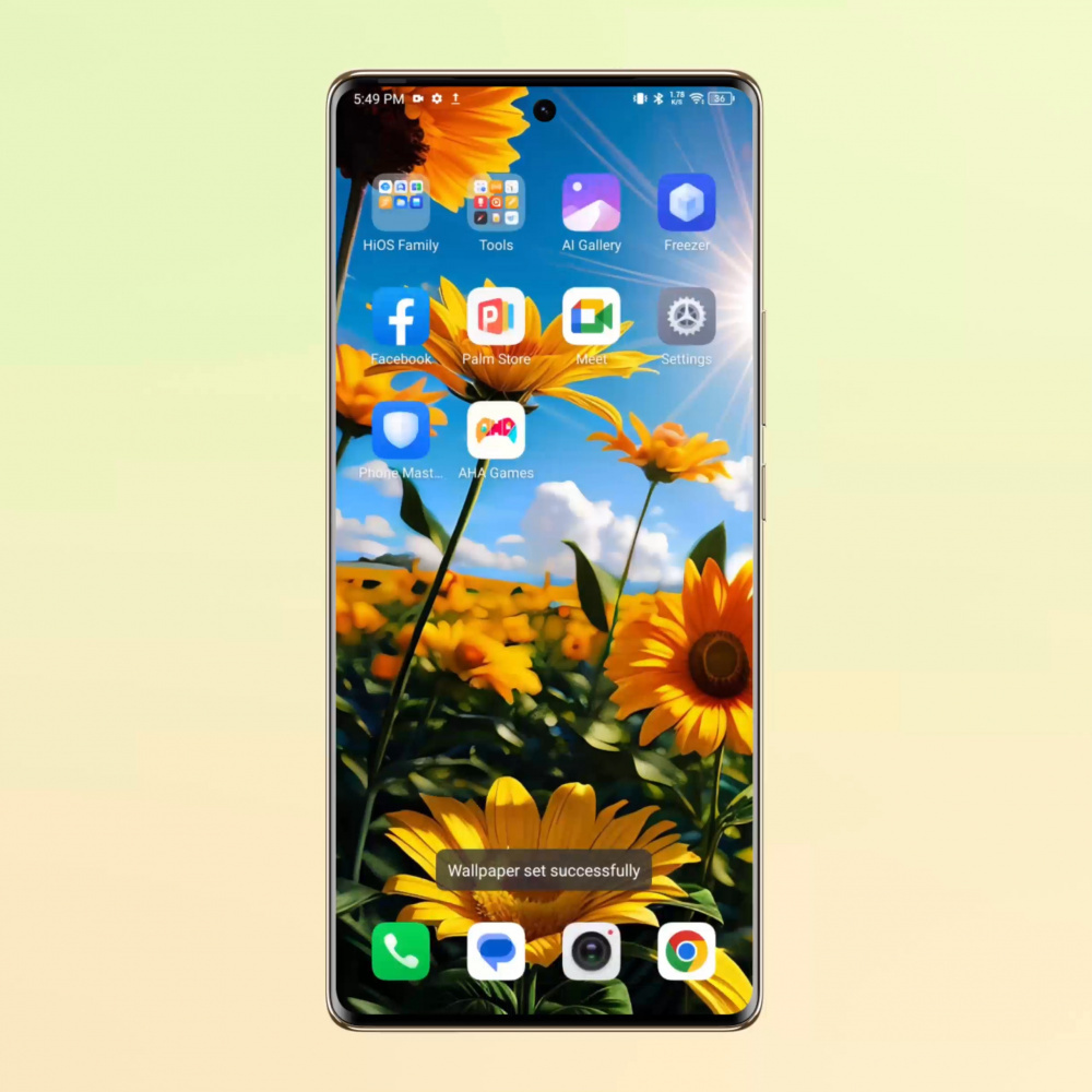 Смартфон TECNO Spark 20 PRO+ (KJ7) 8/256Gb Magic Skin Green