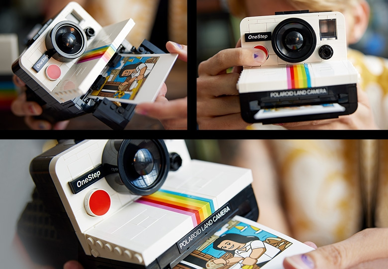 LEGO Ideas Фотоапарат Polaroid OneStep SX-70 516 деталей (21345)