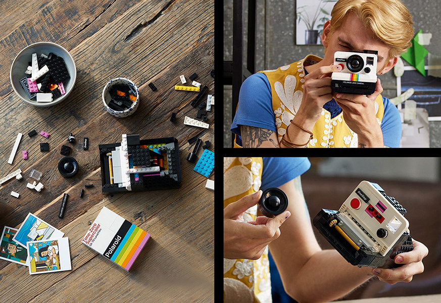 LEGO Ideas Фотоапарат Polaroid OneStep SX-70 516 деталей (21345)