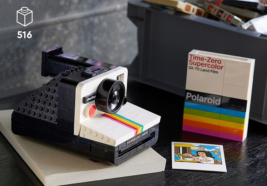 LEGO Ideas Фотоапарат Polaroid OneStep SX-70 516 деталей (21345)