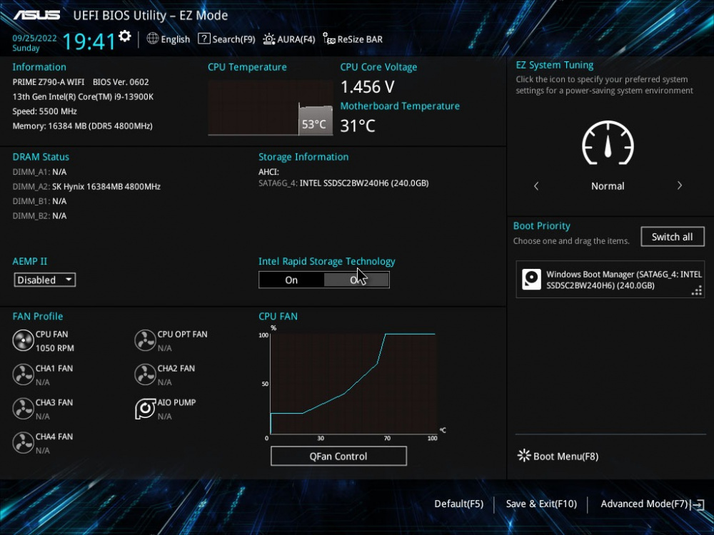 Материнська плата ASUS PRIME Z790-A WIFI s1700 (90MB1CS0-M1EAY0)