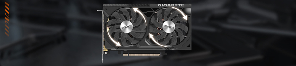 Відеокарта GIGABYTE GeForce RTX 4060 Ti 8GB GDDR6 WINDFORCE OC (GV-N406TWF2OC-8GD)