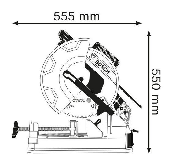 Монтажна пила Bosch GCD 12 JL