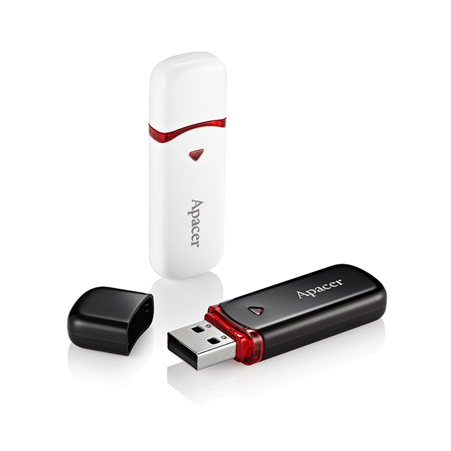 Накопичувач USB 2.0 APACER AH333 64GB Black (AP64GAH333B-1)