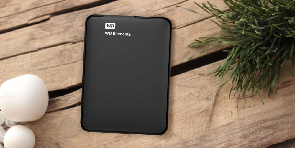 Жорсткий диск WD 2.5 USB 3.0 1TB 5400rpm Elements Portable (WDBUZG0010BBK-WESN)