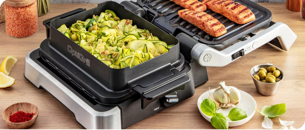 Гриль Tefal GC774D30 OptiGrill