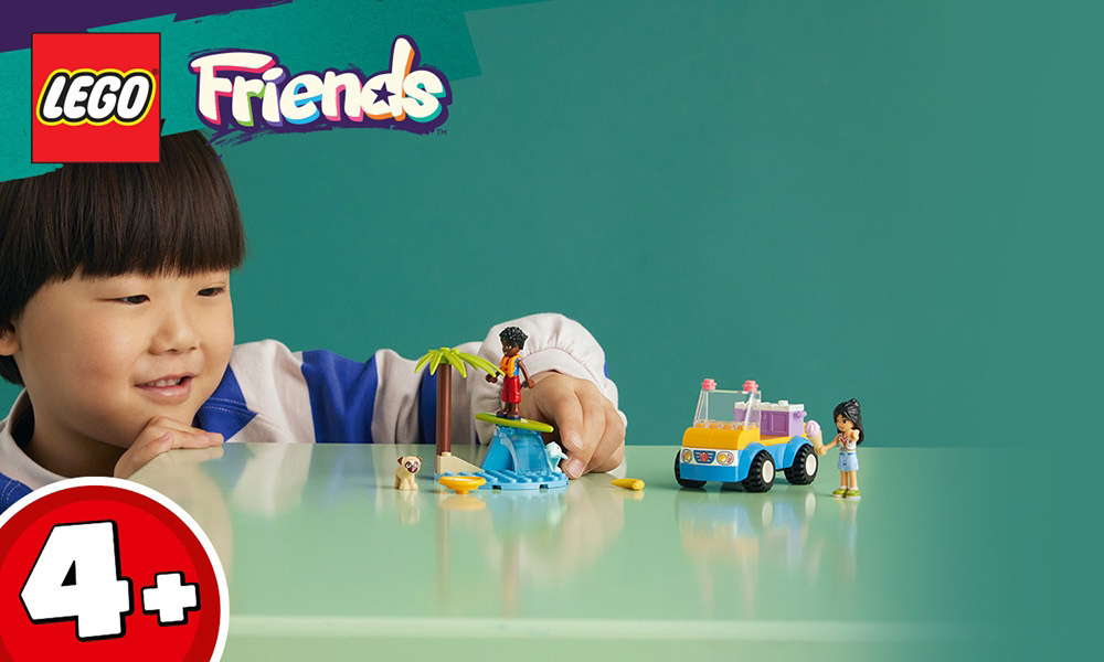 LEGO 41725 Friends Развлечения на пляжном кабриолете