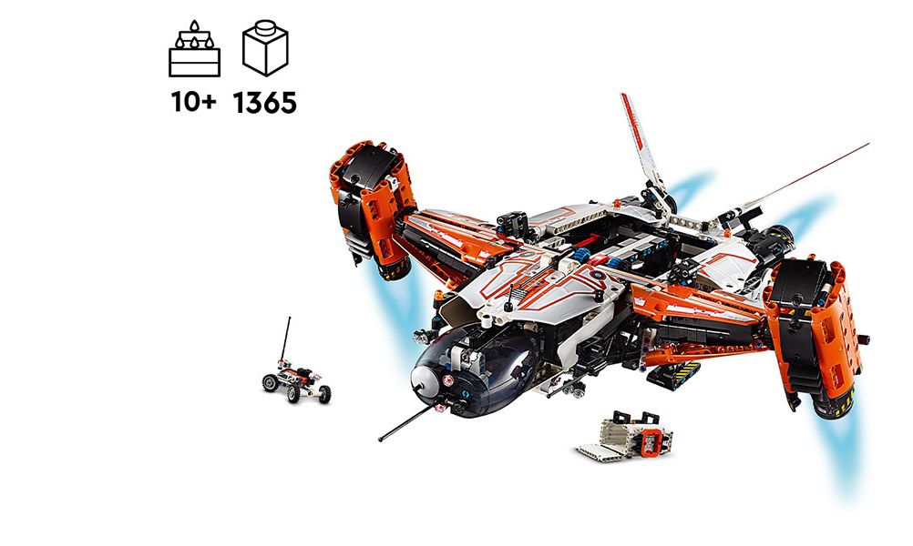 Конструктор LEGO Technic Вантажний космічний корабель VTOL LT81