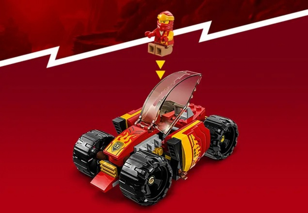 LEGO 71780 Ninjago Гоночний автомобіль ніндзя Кая EVO